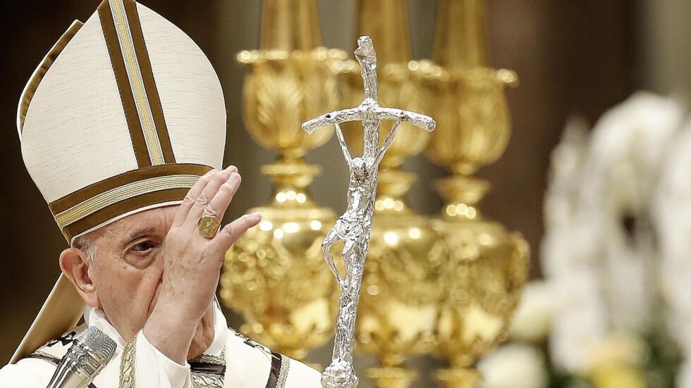 Папа Франциск призова вярващите да отхвърлят блясъка на богатството 