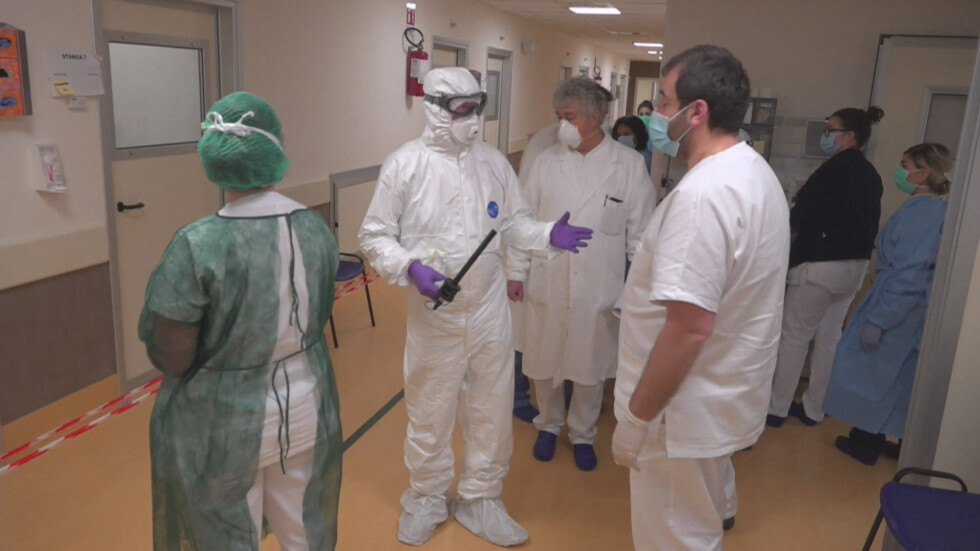 Екип на "Скай нюз" в болница без нито един заразен лекар в Италия 