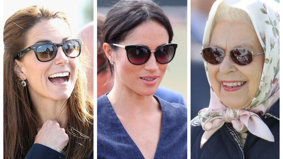 Любимите слънчеви очила на Кейт, Меган и Елизабет Втора