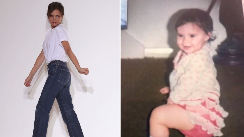 Виктория Бекъм сподели непоказвани досега свои детски снимки за рождения си ден