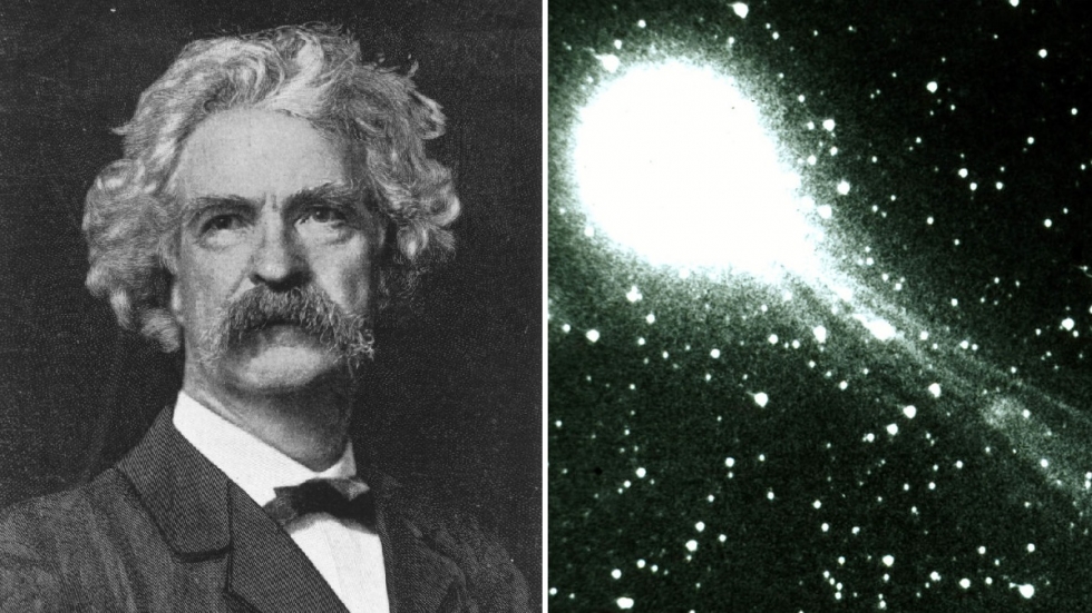 110 години от смъртта на Марк Твен, който дойде и си отиде с Халеевата комета