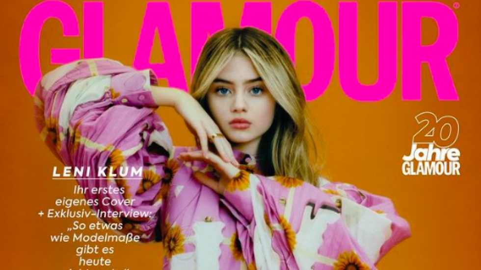 16-годишната дъщеря на Хайди Клум блести на първата си самостоятелна корица за модно списание
