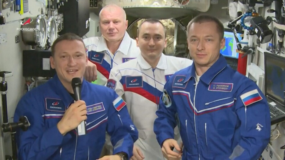 В Космоса също отпразнуваха годишнината от полета на Гагарин
