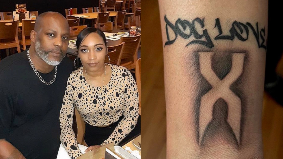 Годеницата на DMX си направи татуировка в памет на покойния рапър
