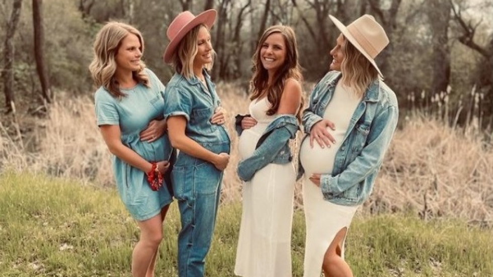 4-те сестри, които забременяха почти едновременно