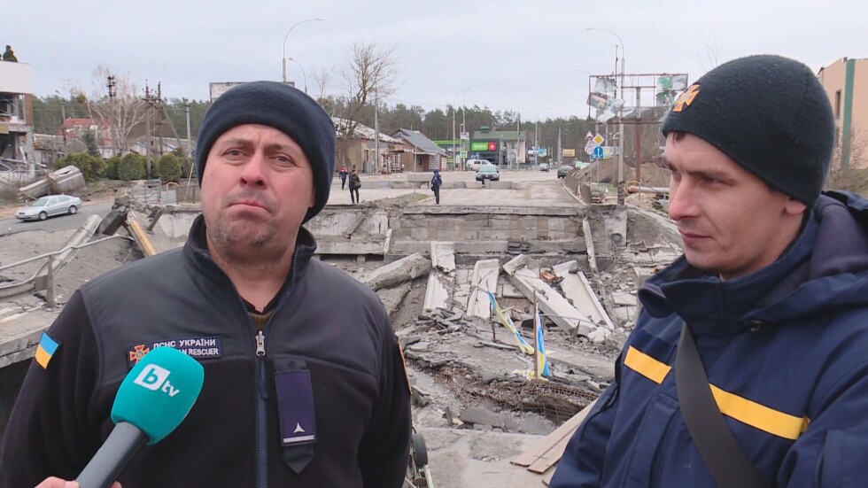 Пред bTV: Говорят доброволците, рискували живота си за спасяването на цивилни в Украйна