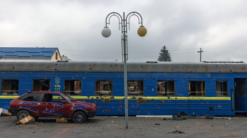 Железопътните линии и гари - все по-чести цели за руските атаки в Украйна