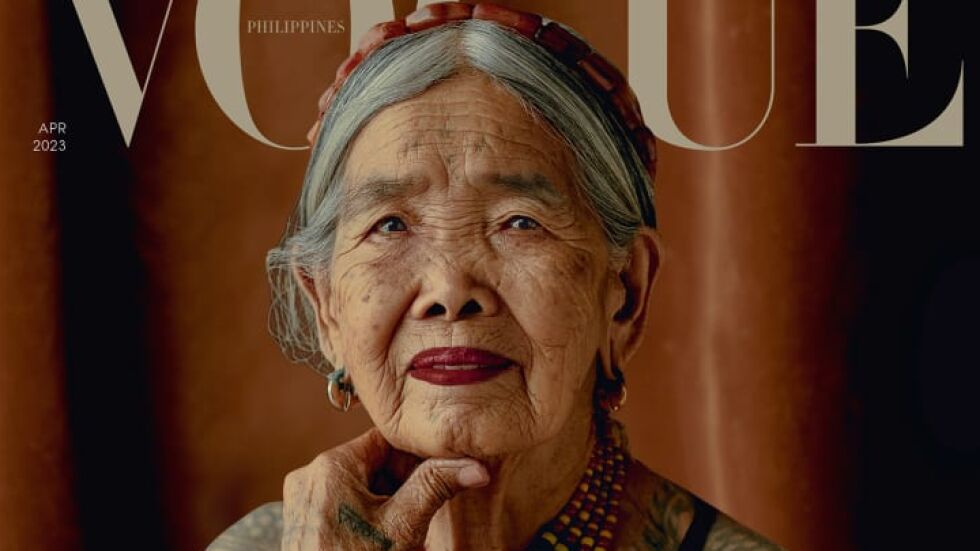106-годишна филипинка стана най-възрастният човек на корицата на VOGUE