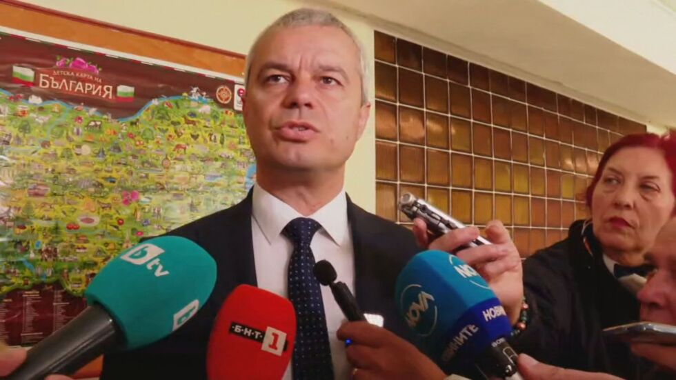 Костадин Костадинов: Няма да откажем на никого подкрепа за кабинет на „Възраждане“