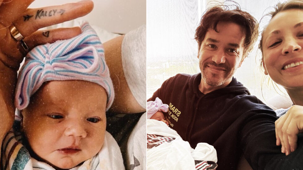 Кейли Куоко и Том Пелфри посрещнаха първото си бебе и името й е очарователно