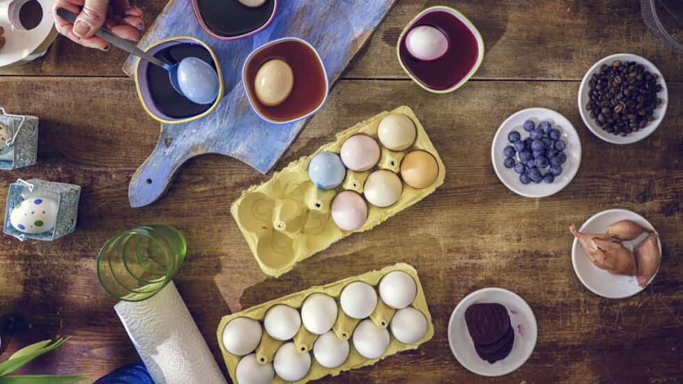 5 начина за ефектно боядисване на яйца, които не изискват много време