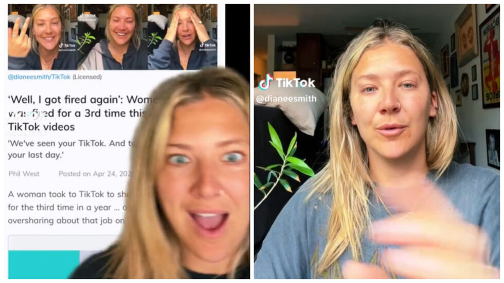 "Е, пак ме уволниха!!!" - уволниха жена 3 пъти, заради видеата й в TikTok