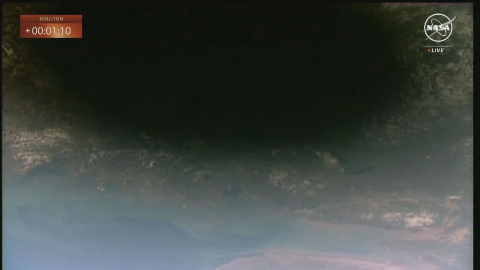  Исторически фрагменти: Ето по какъв начин се вижда слънчевото затъмнение от Космическата станция (ВИДЕО) 