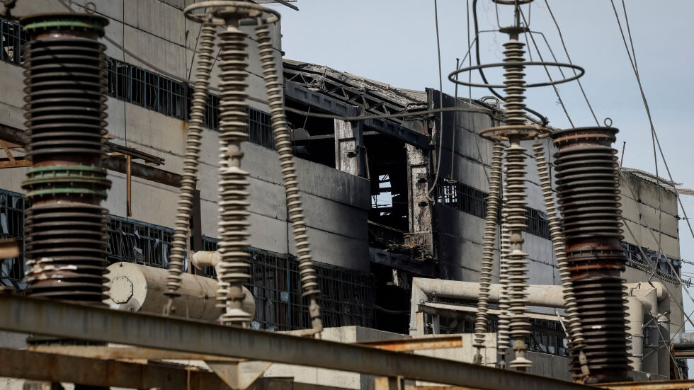  Руска масирана офанзива унищожи електрическа централа, 200 хиляди са без ток 