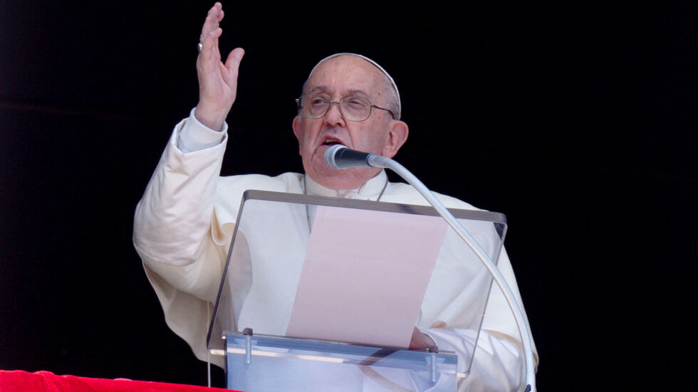  Папа Франциск: Спрете спиралата на принуждение в Близкия изток (ВИДЕО) 