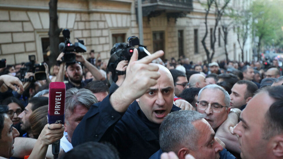  Нови митинги в Грузия: Те са против законопроект за „ задграничните сътрудници “ (СНИМКИ) 