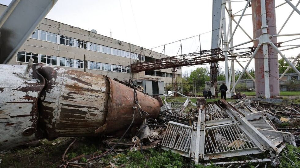  Руски удар унищожи телевизионната кула в Харков (ВИДЕО и СНИМКИ) 