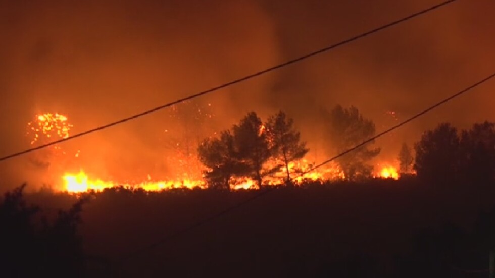 Горски пожари унищожиха близо 30 хил. декара насаждения в Южна Франция