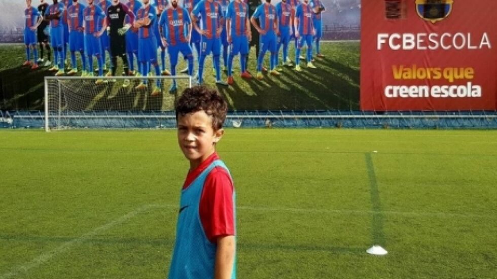 "Барселона" привлече 9-годишен талант от "Славия" (ВИДЕО)