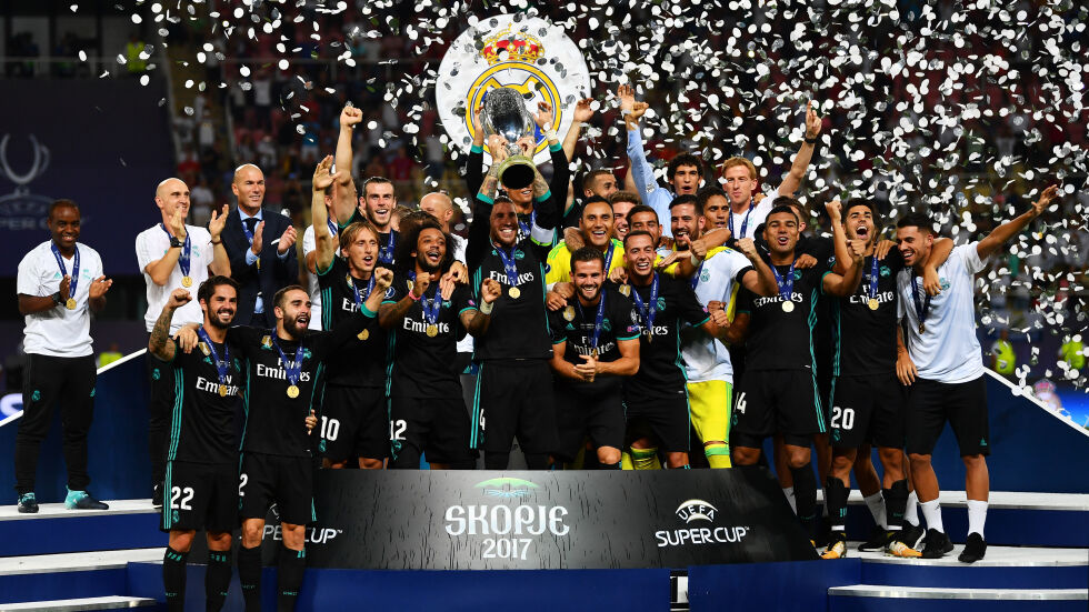 "Реал" Мадрид прибра и Суперкупата на Европа (ВИДЕО)