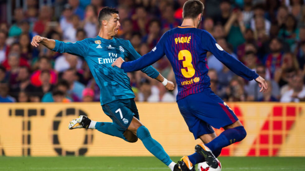 Безкомпромисен "Реал" не остави шансове на "Барса" в първия мач за Суперкупата