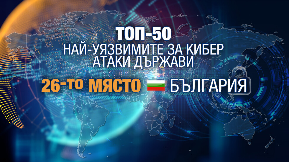 България е една от 30-те най-лесни мишени за хакерите по света