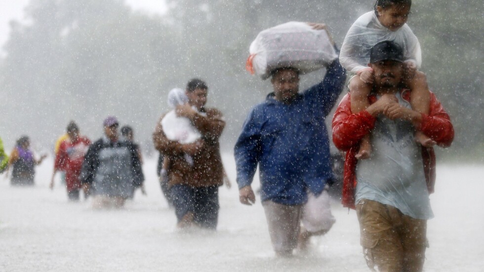 Няма информация за пострадали българи от урагана "Харви" в САЩ 