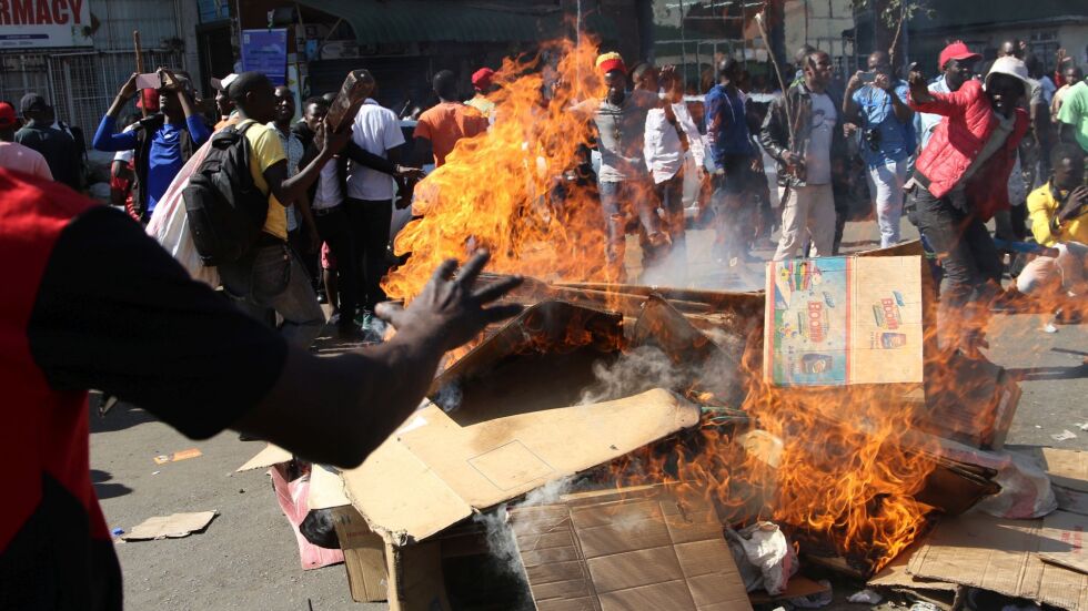 Насилие обхвана Зимбабве след изборите