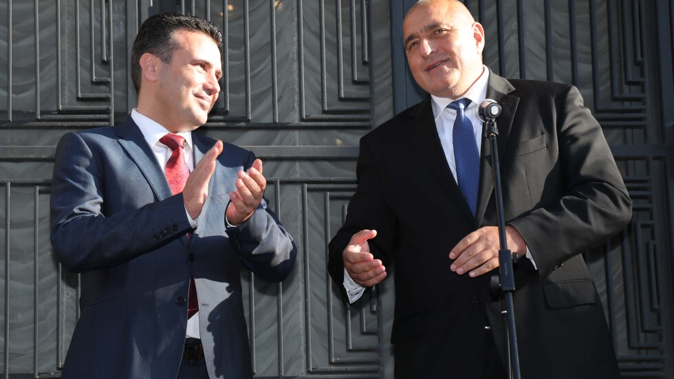 Борисов към Заев: България подкрепя европейското бъдеще на Северна Македония