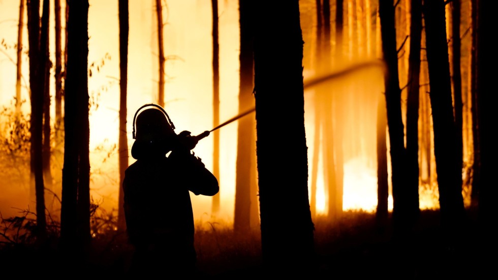 Пожарникар загина в огнена стихия в Испания