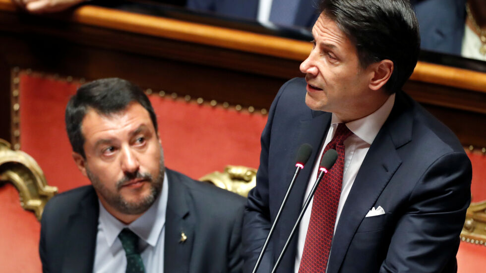 Италианският премиер хвърли оставка заради разногласията във властта