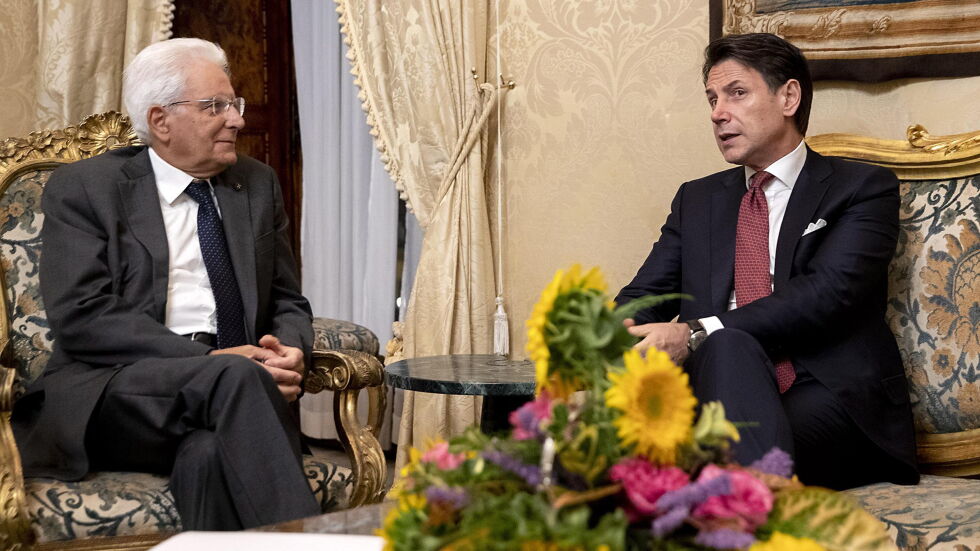 Италианският президент прие оставката на Джузепе Конте 