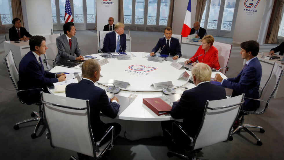 Ден втори: Лидерите на Г-7 обсъждат брекзит и търговските отношения между Европа и САЩ