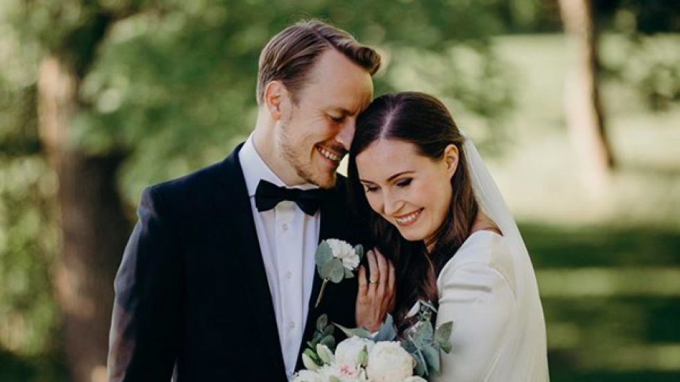 Финландската премиерка Сана Марин се омъжи за дългогодишния си партньор