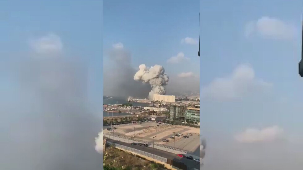 Мощна експлозия в ливанската столица Бейрут, има жертви и разрушения