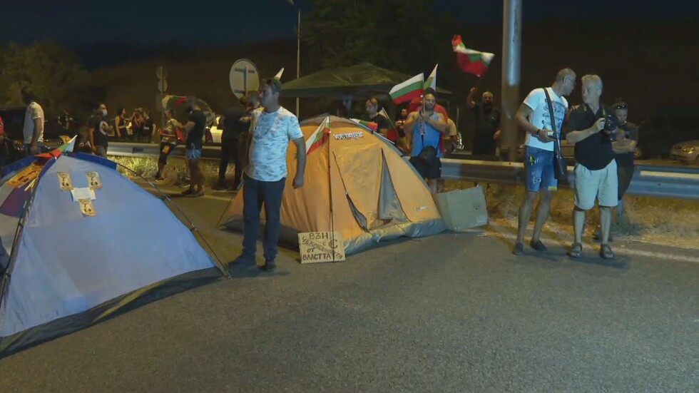Протестиращи блокираха магистрала „Марица“ към Капитан Андреево 