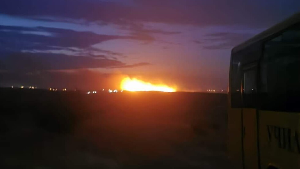 Евакуираха хасковското село Присадец заради големия пожар