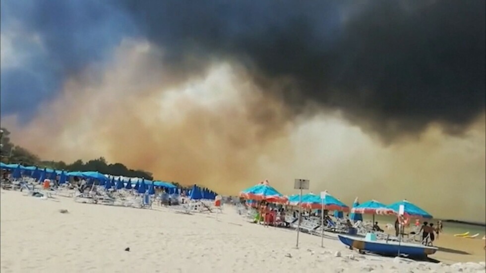 Пожарите в Турция и Италия: Евакуация на курорти в Адриатика и на квартал на Бордум