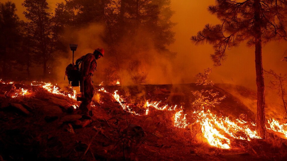 Най-малко 8 изчезнали, след като горски пожар изпепели две селища в Калифорния (СНИМКИ И ВИДЕО)
