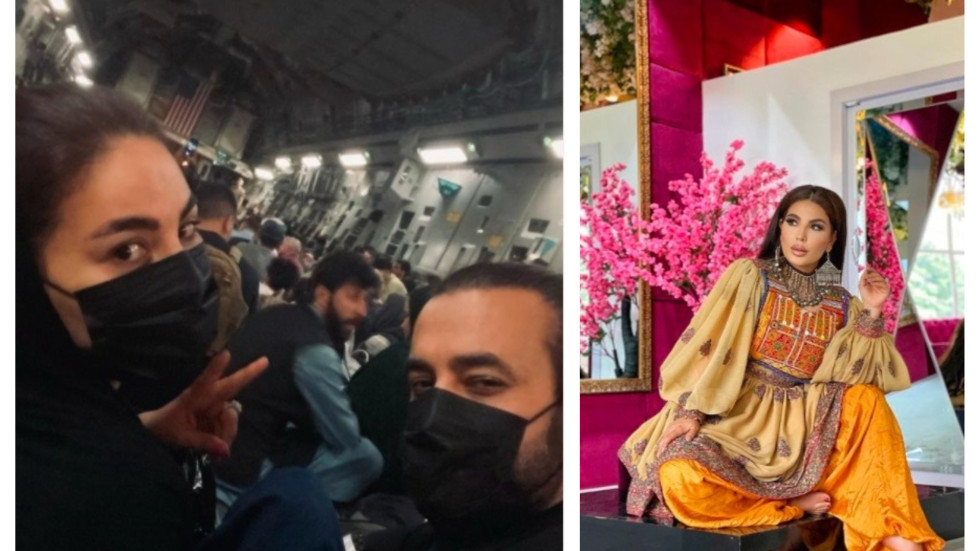  Ариана Саид, най-голямата поп звезда на Афганистан, е избягала от талибаните