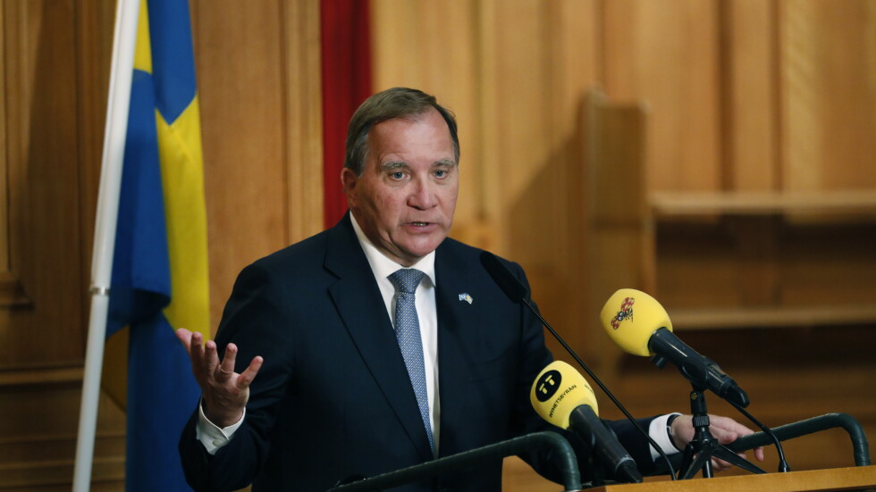 Премиерът на Швеция ще подаде оставка през ноември