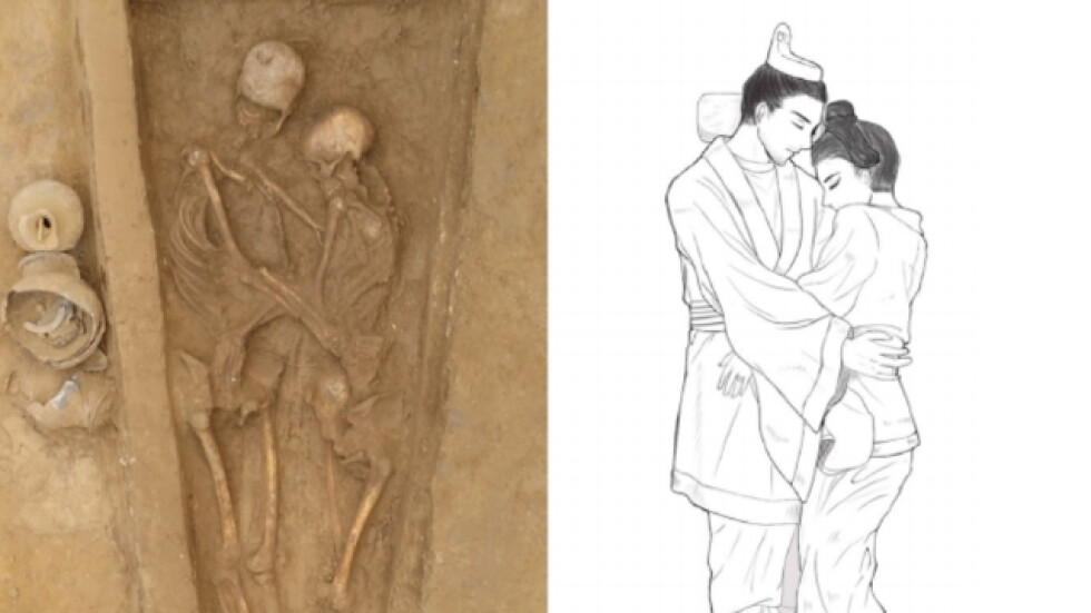 1500 години в прегръдка: Откриха гроб на древни влюбени в Китай (СНИМКИ)