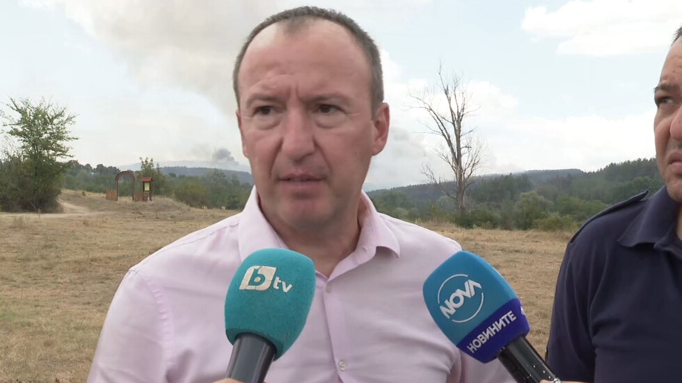 Зам.-министър за пожара в Елшица: Засегнати са основно горски територии