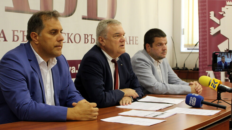 Партия АБВ няма да се коалира с БСП, ще подкрепи "Български възход" на Стефан Янев