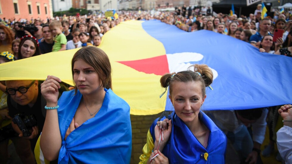 Западният свят изрази солидарност с Украйна