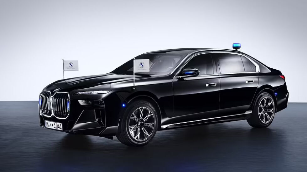 BMW пуска първия брониран електрически автомобил (ВИДЕО + СНИМКИ)