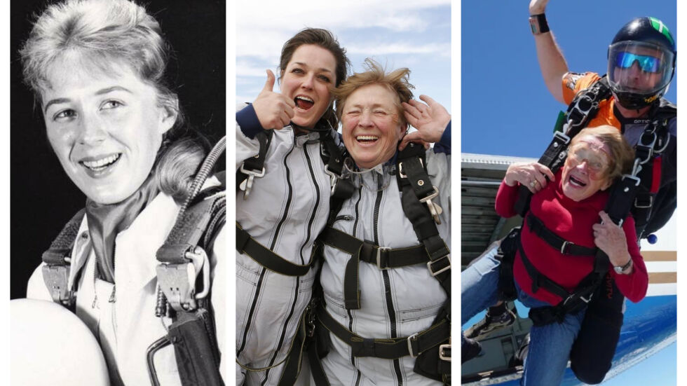 "За това живея!" 84-годишна баба ще скочи с парашут 1000 пъти. Ще успее ли? (СНИМКИ)