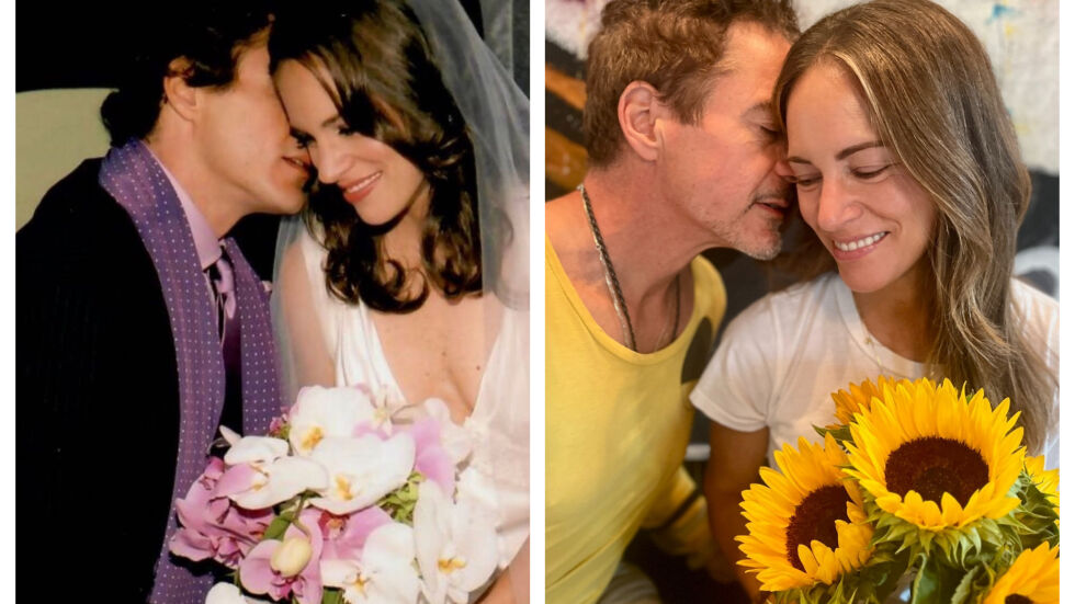"Любовта все още цъфти" - влюбеният Робърт Дауни отбеляза 18 години брак