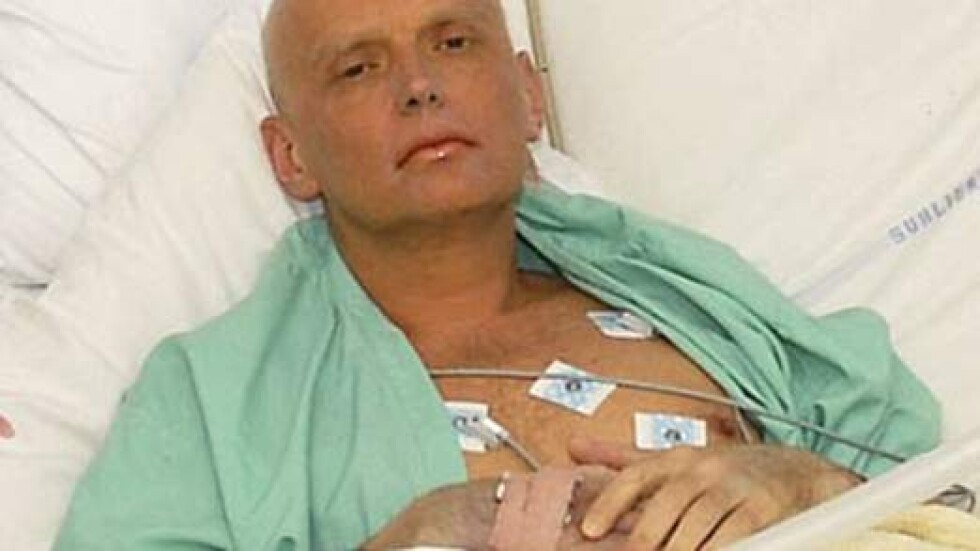 Двойният агент Литвиненко се самоотровил случайно