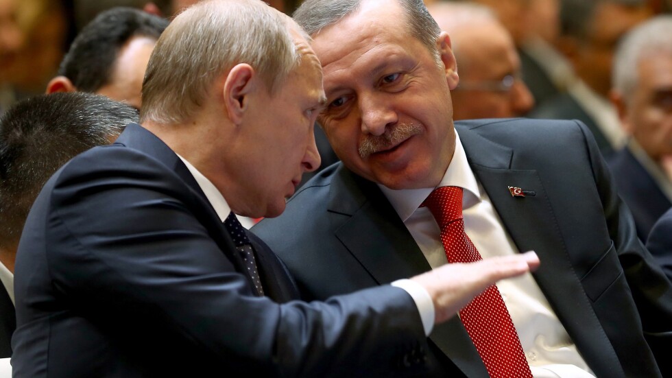  Владимир Путин и Реджеп Ердоган ще се срещнат в Сочи